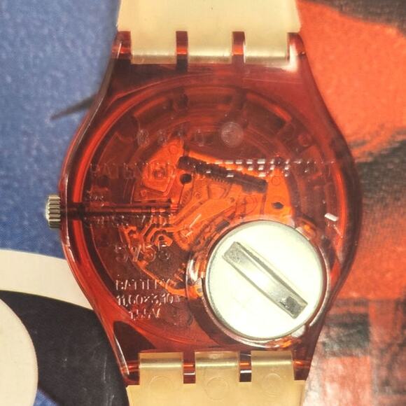 Swatch watch THE ROSE GR136PACK 1998 Worldwide Packagings New old stock - Picture 8 of 10